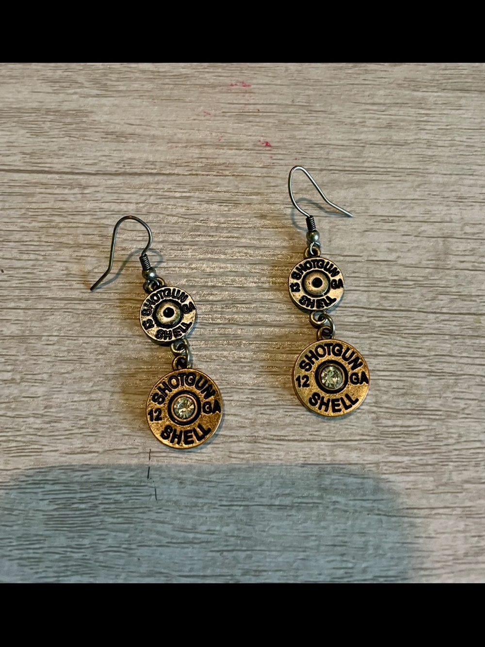 Shotgun Shell Dangle Earrings - Picture 3 of 5